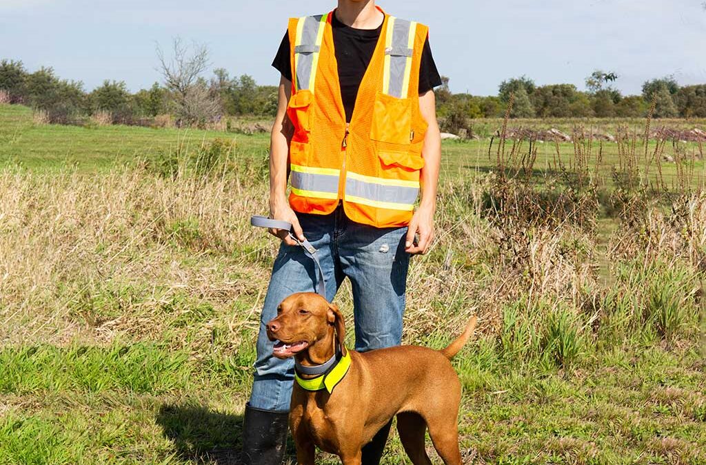 Izzy in the Field!